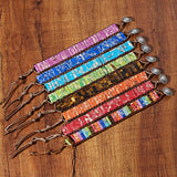 Handmade Blue Agate Bracelet